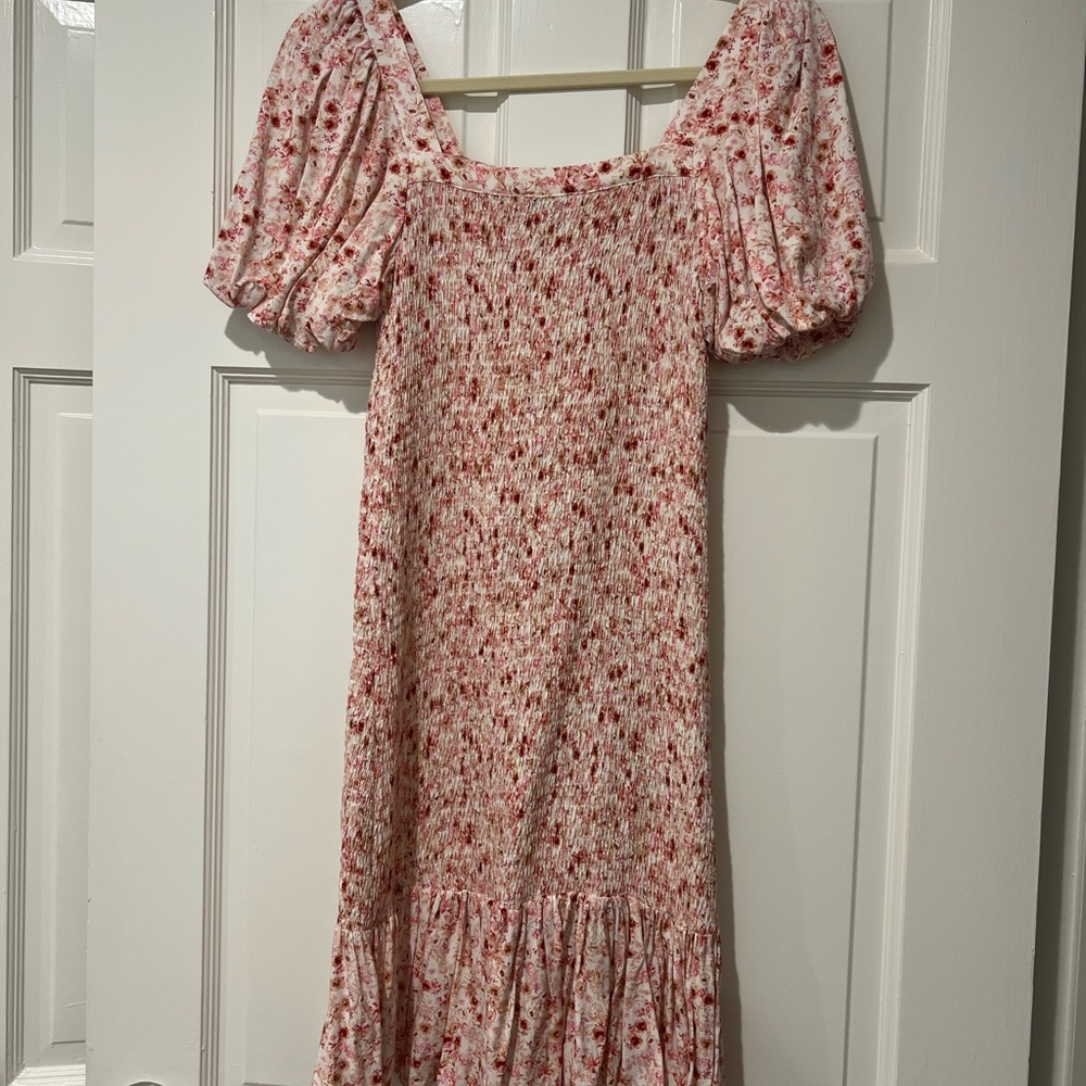 Another Love Pink Floral Dress